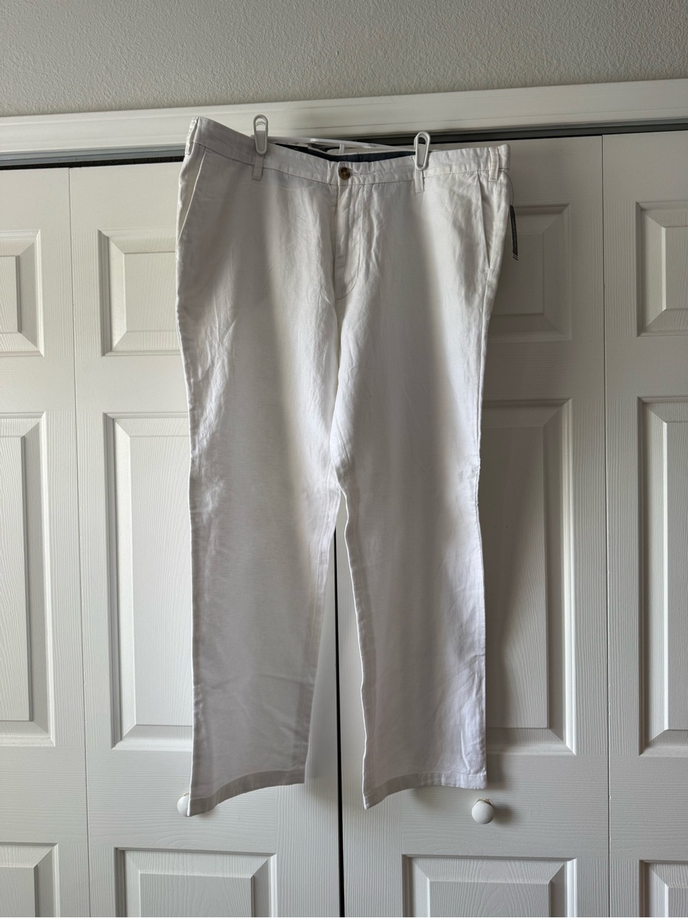 Nautica White Men's Chinos - Classic Straight